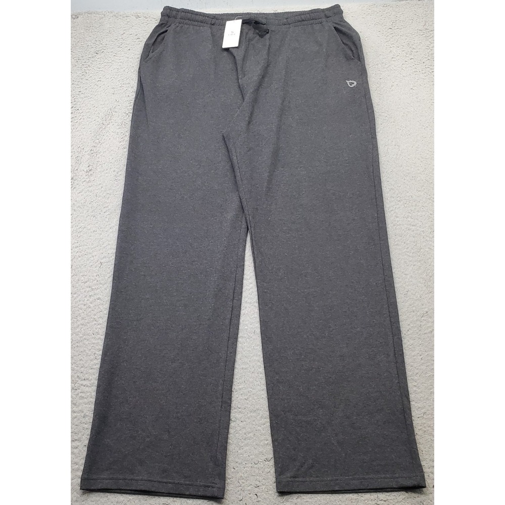Baleaf Sweatpants Womens 2XL Gray Straight Leg Lounge Athletic Drawstring Waist